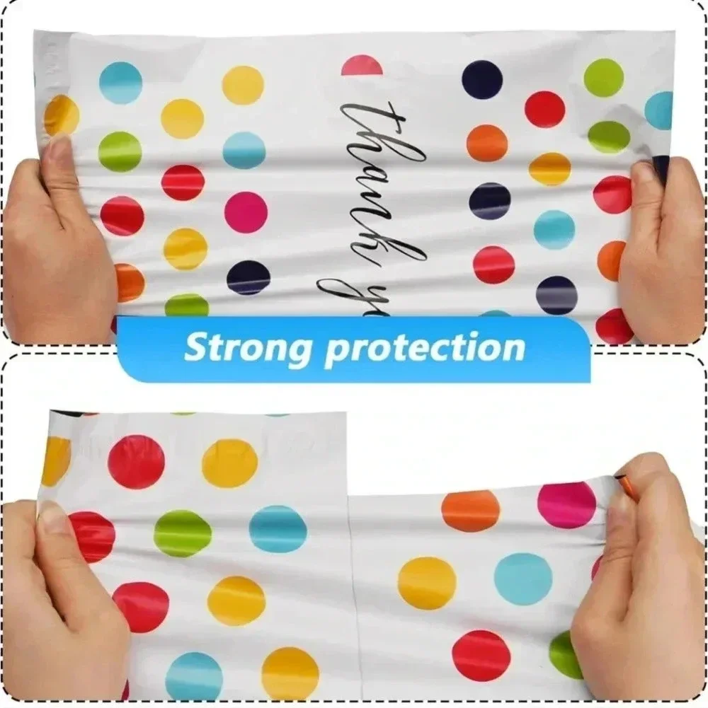 Thank You Poly Mailer 10x13 Inch 100 Pcs, Waterproof and Tear-Resistant Shipping